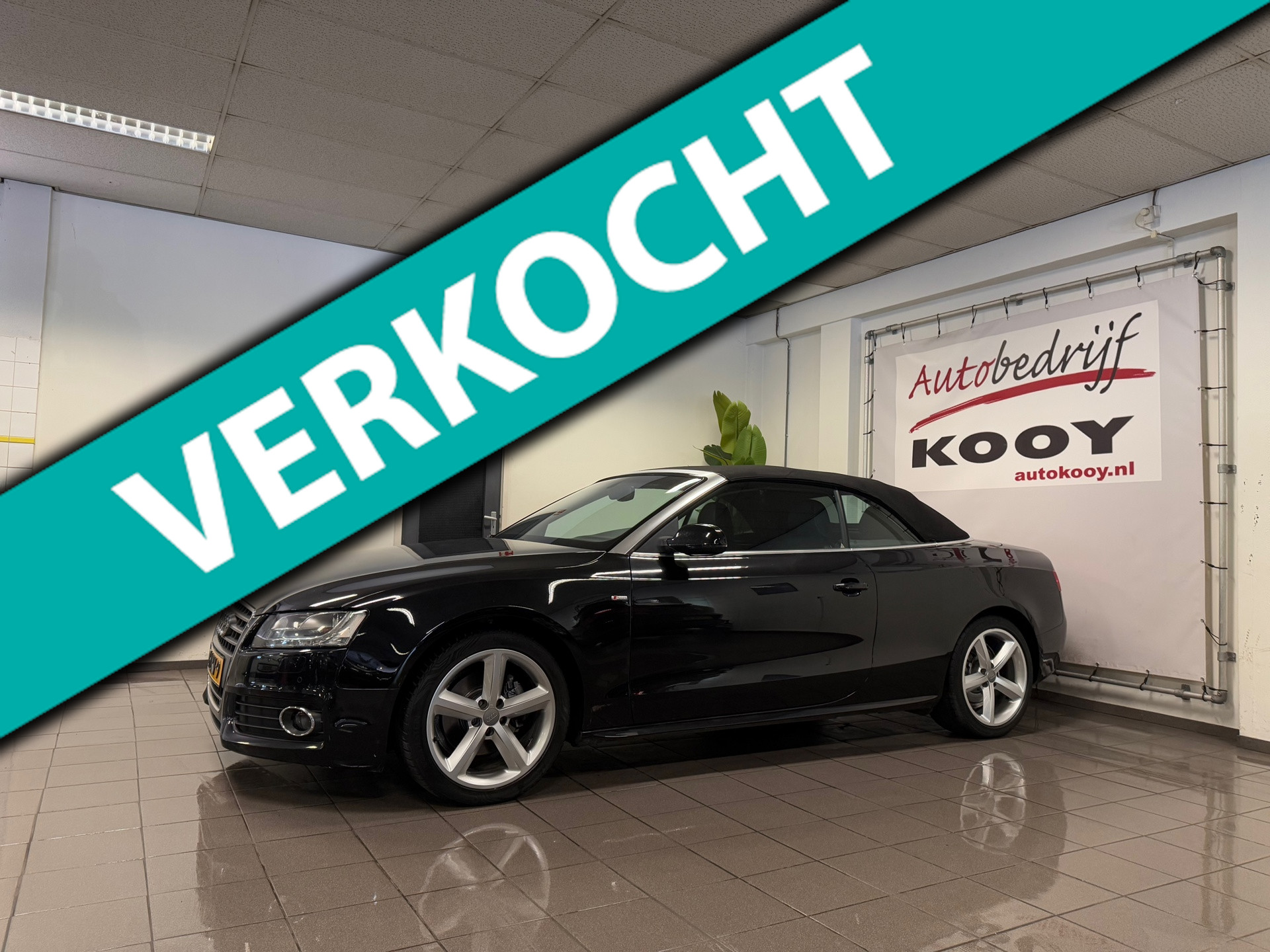 Audi A5 Cabriolet 2.0 TFSI S-edition * Automaat / Xenon / Camera / Navigatie / NL Auto *