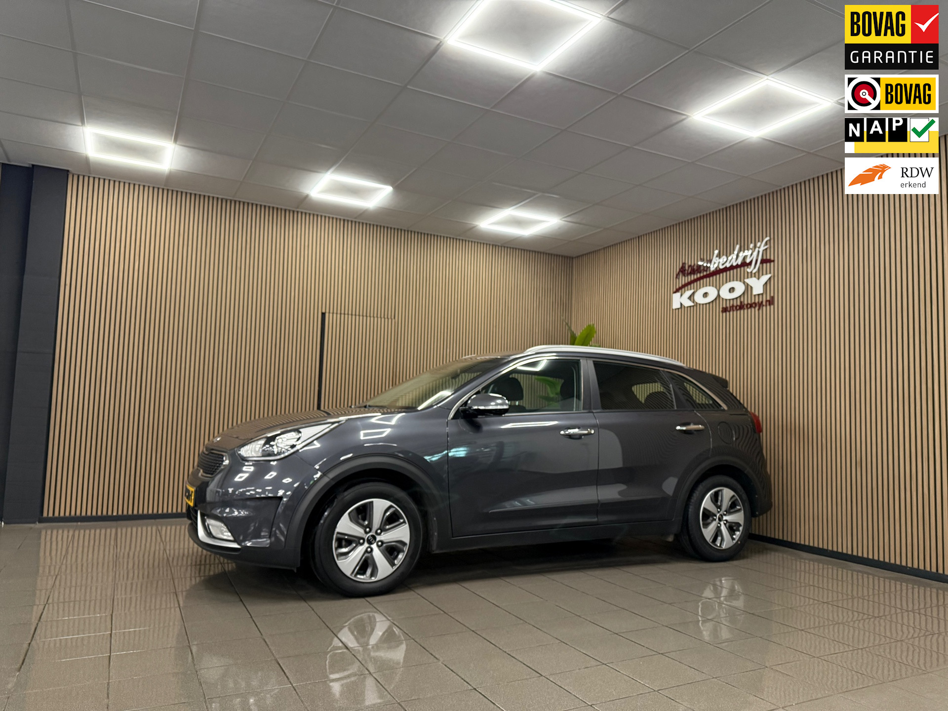 Kia Niro 1.6 GDi Hybrid DynamicLine * 1e Eig / Carplay / Navigatie / Camera / LED / NL Auto *