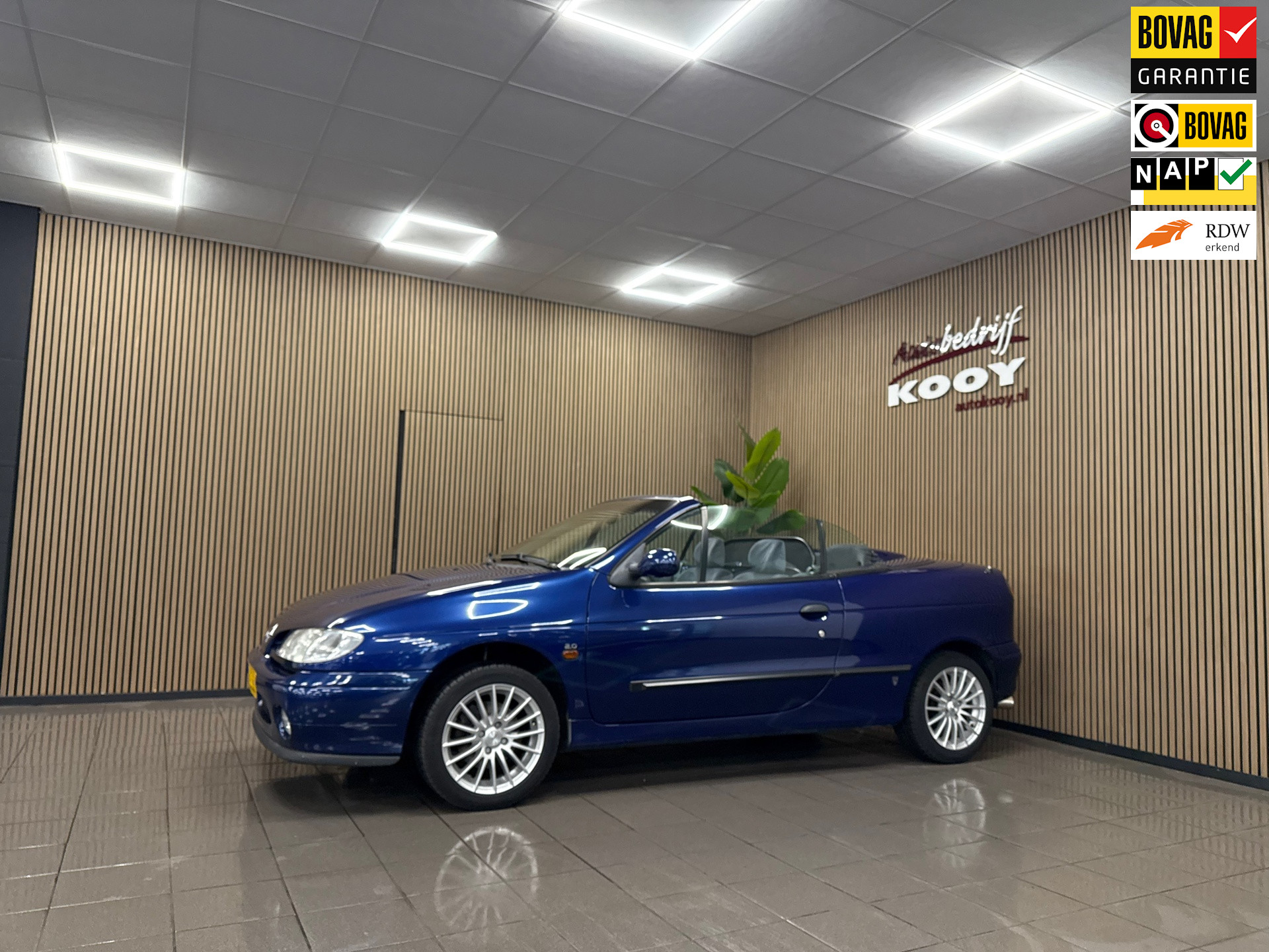 Renault Mégane Cabrio 2.0 * APK 04-2027 / Elektr. cabriodak / Perfect onderhouden *