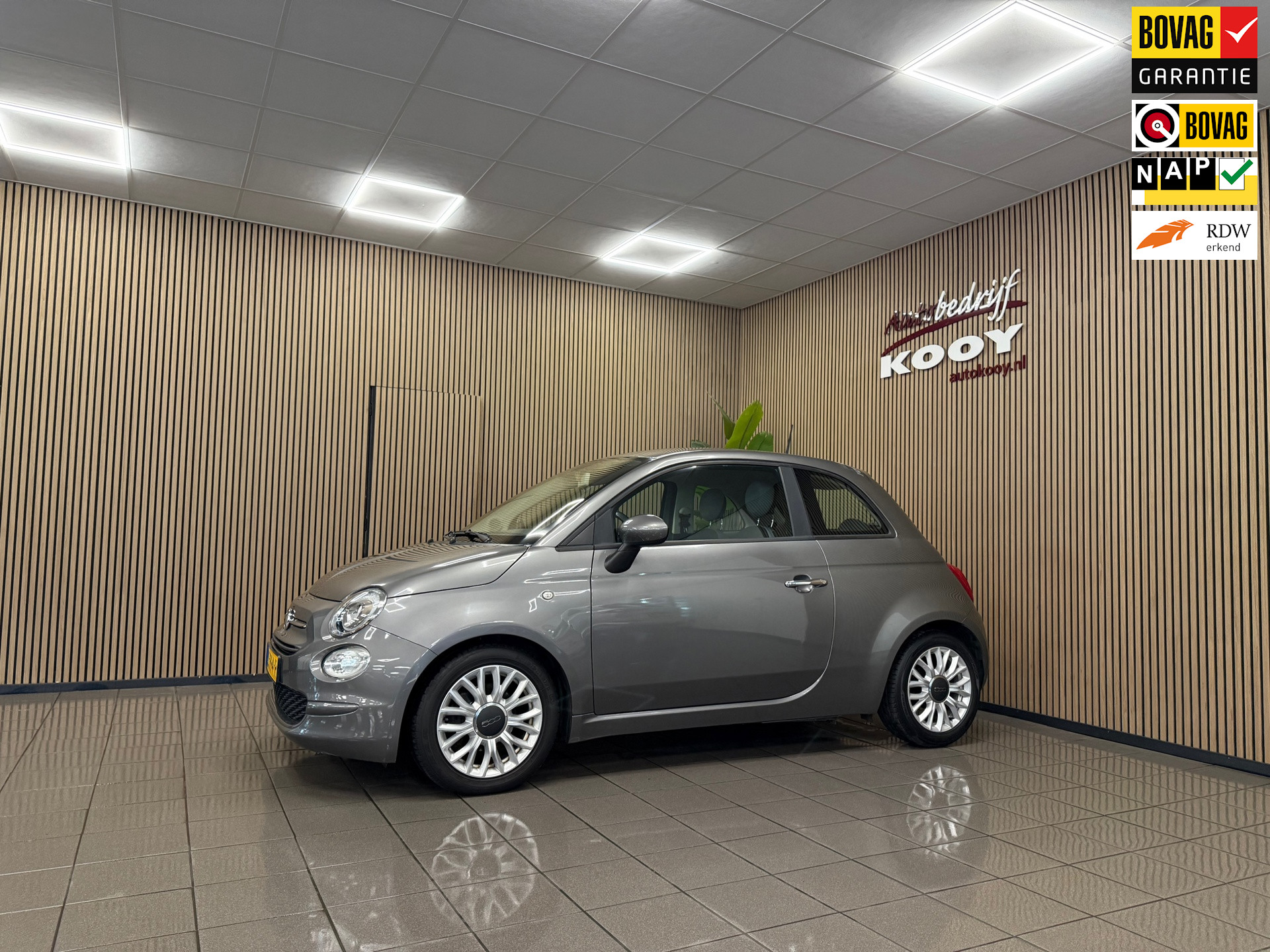 Fiat 500 0.9 TwinAir Turbo Popstar * Airco / Bluetooth / LM Velgen / NL Auto *